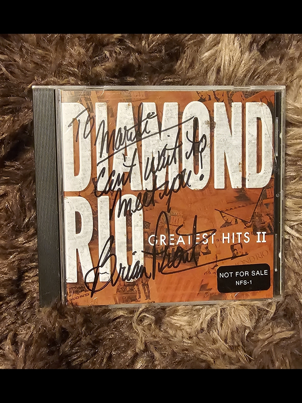 Diamond Rio Greatest Hits II CD - Orange Cover - Autographed